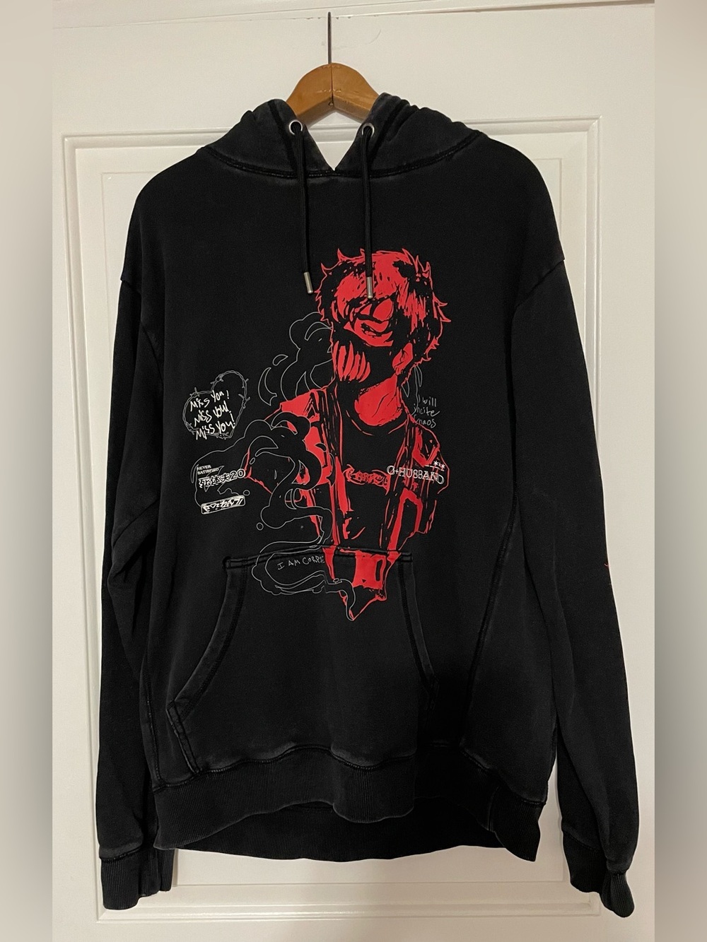 Corpse Husband Miss You! Hoodie L